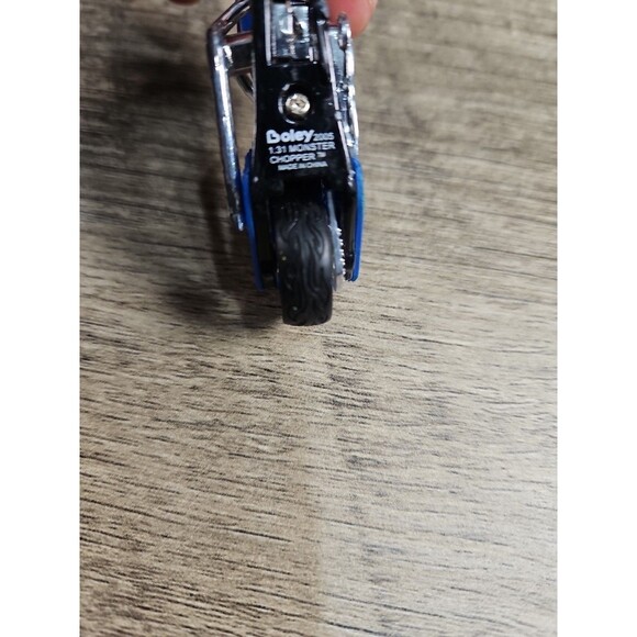Boley Monster Chopper Motorcycle Diecast 1/31 Scale Loose Toy Car - Picture 7 of 7